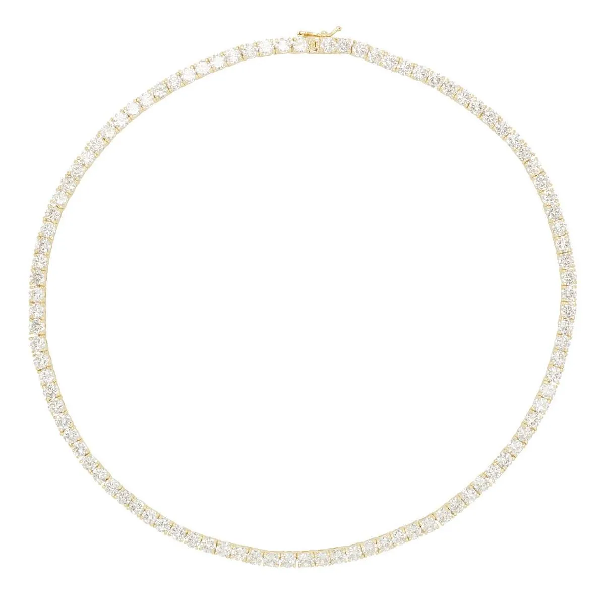 Crystal Tennis Necklace sold by Ragen Jewels