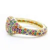 Rainbow Signet Ring sold by Ragen Jewels