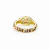 Rainbow Signet Ring sold by Ragen Jewels