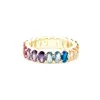 Rainbow Ellipse Ring sold by Ragen Jewels