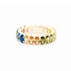 Rainbow Ellipse Ring sold by Ragen Jewels