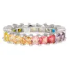 Ombre Rainbow Infinity Ring sold by Ragen Jewels
