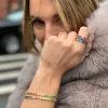 Ombre Rainbow Infinity Ring sold by Ragen Jewels