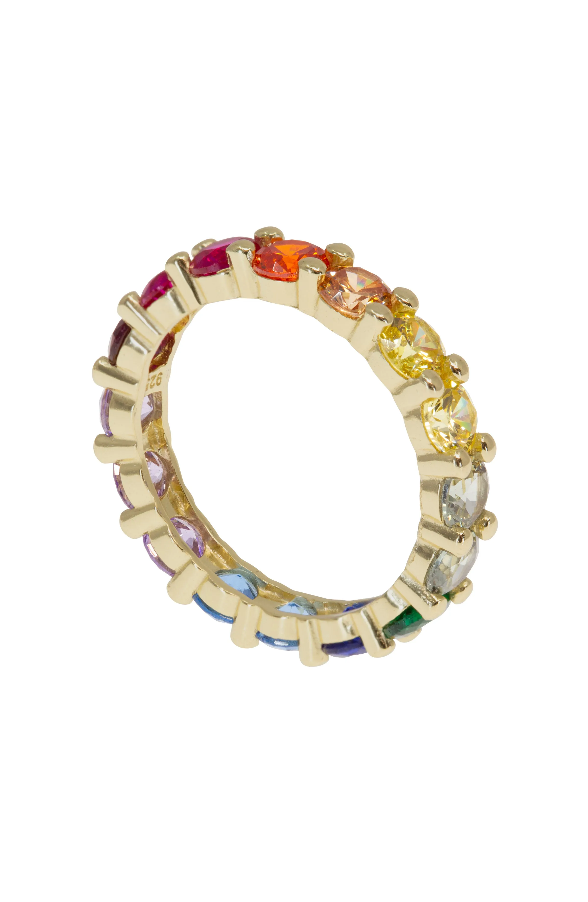 Rainbow Infinity Ring sold by Ragen Jewels product image thumbnail 4