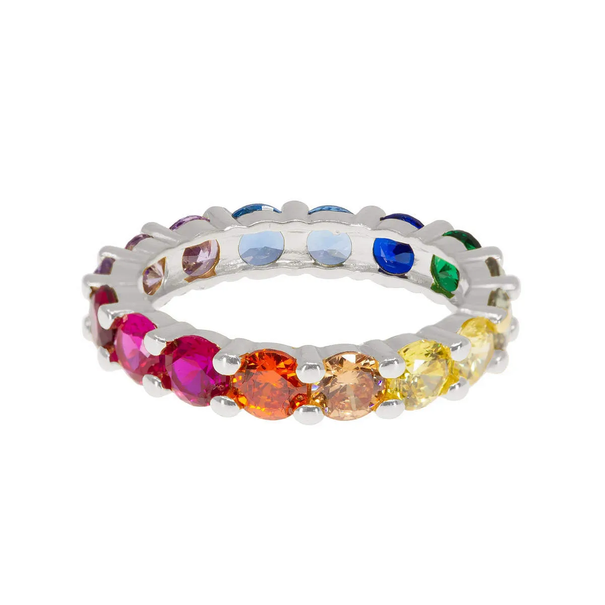 Rainbow Infinity Ring sold by Ragen Jewels product image thumbnail 3