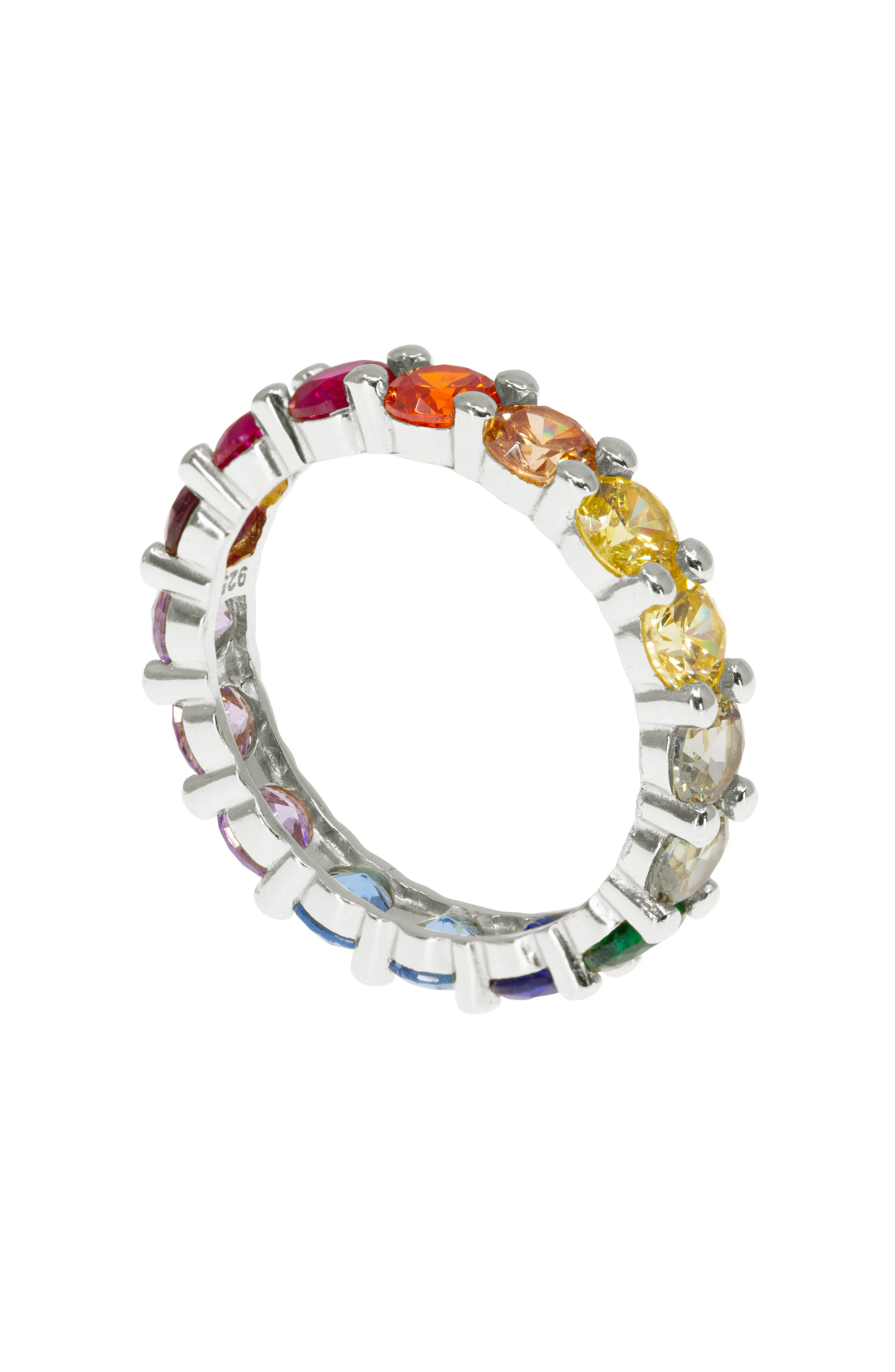 Rainbow Infinity Ring sold by Ragen Jewels product image thumbnail 5
