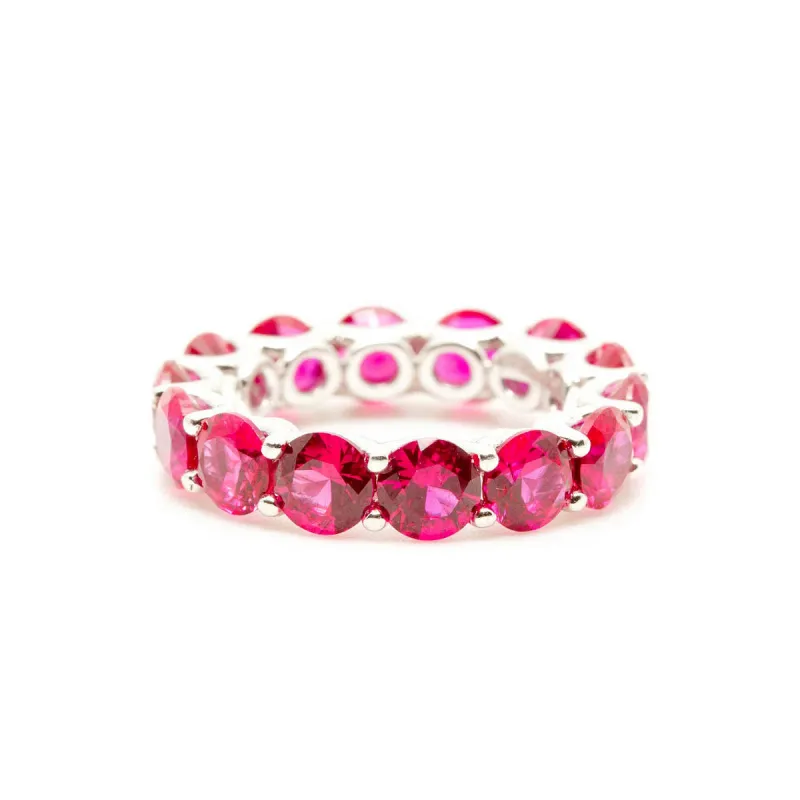 Infinite Ring in Ruby sold by Ragen Jewels