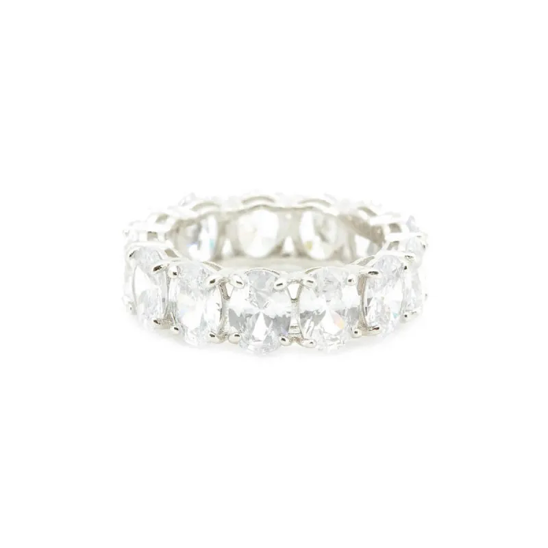 Clear Oval Cut Ring sold by Ragen Jewels