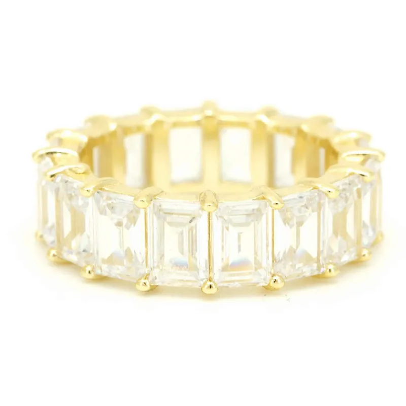 Clear Emerald Cut Ring sold by Ragen Jewels