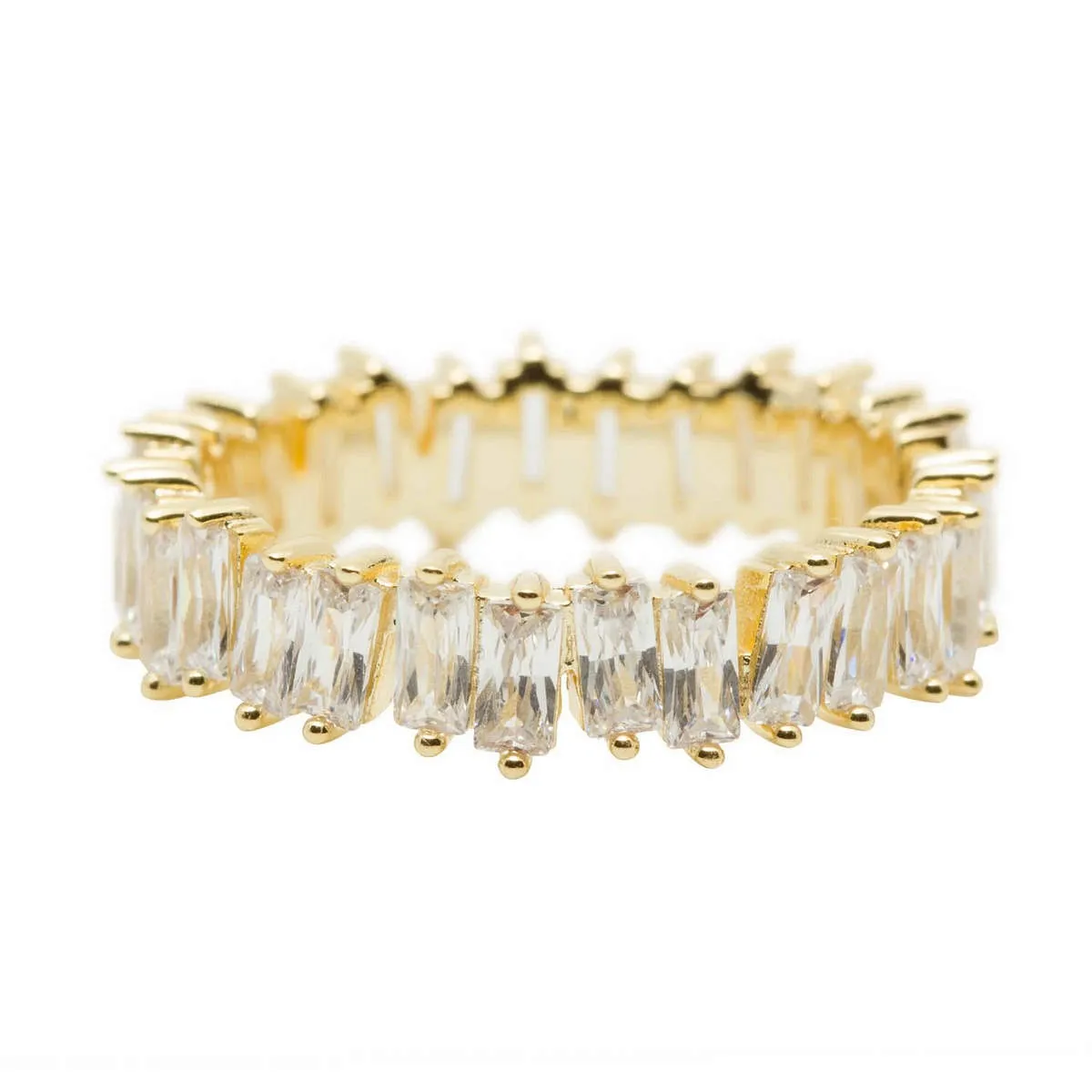 Crystal Baguette Ring sold by Ragen Jewels