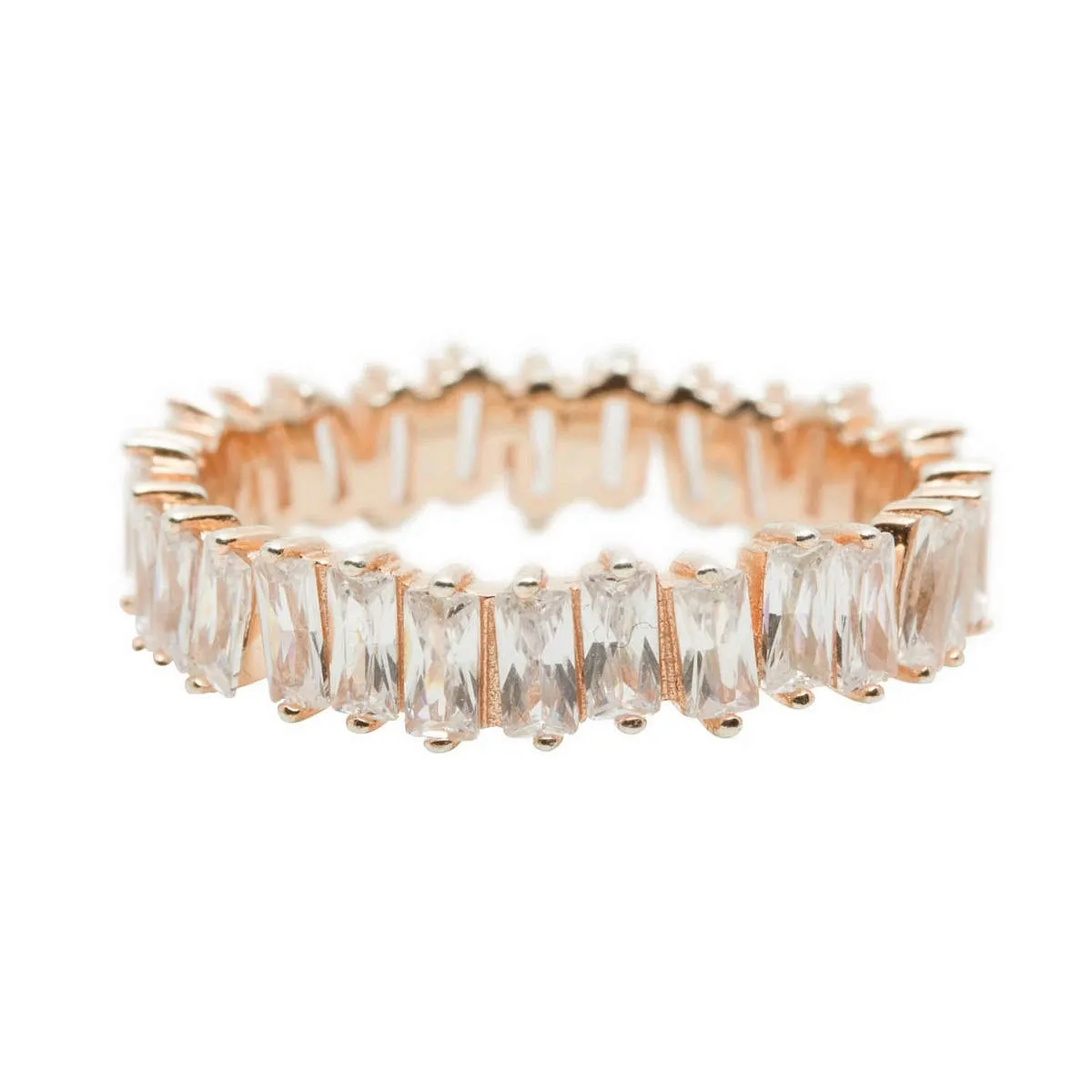 Crystal Baguette Ring sold by Ragen Jewels product image thumbnail 4