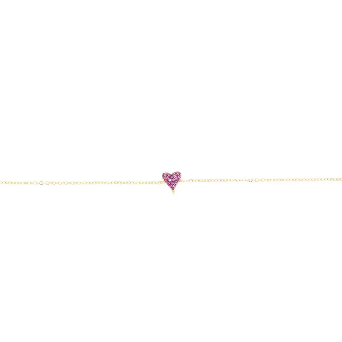 Pink Heart Bracelet sold by Ragen Jewels product image thumbnail 3