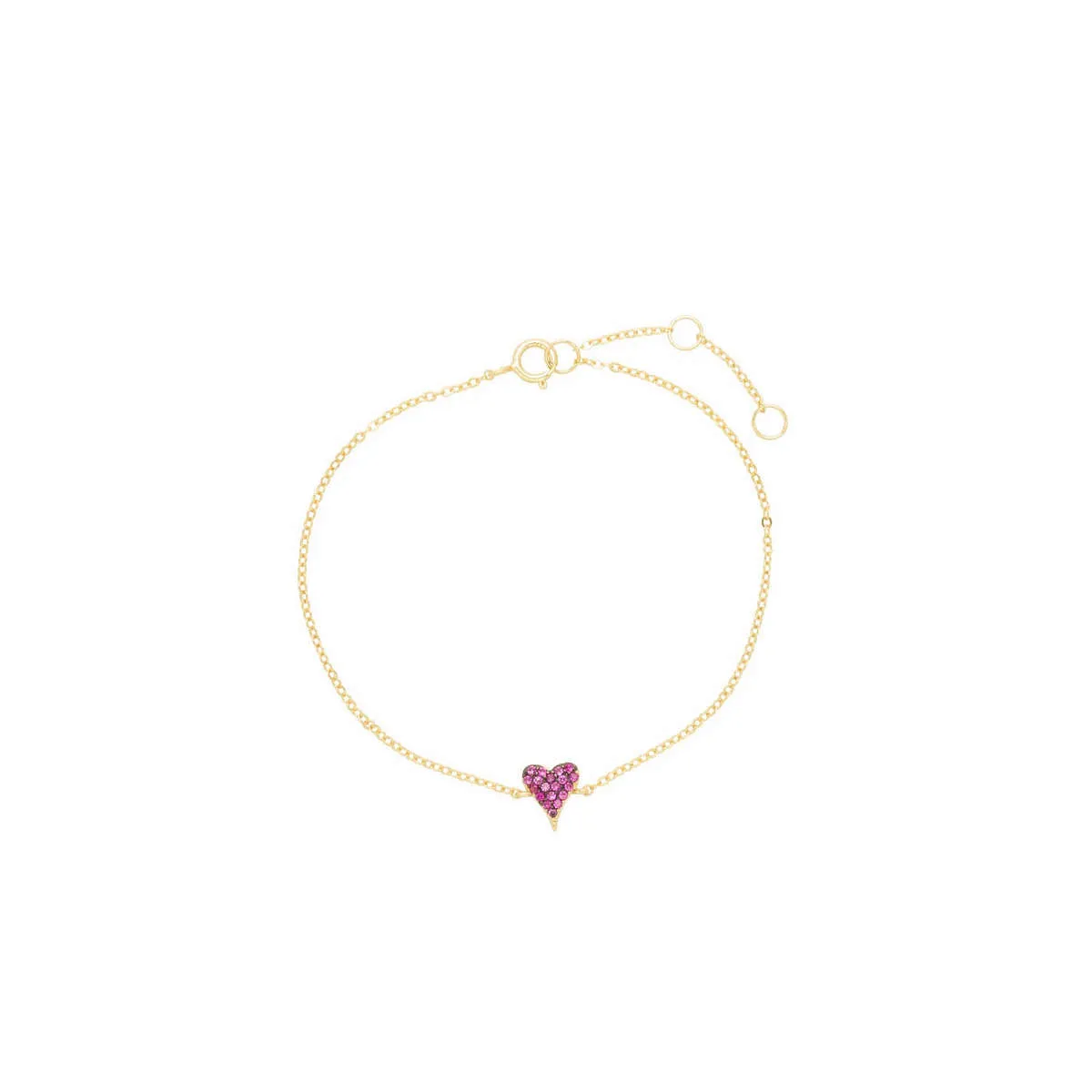 Pink Heart Bracelet sold by Ragen Jewels product image thumbnail 4