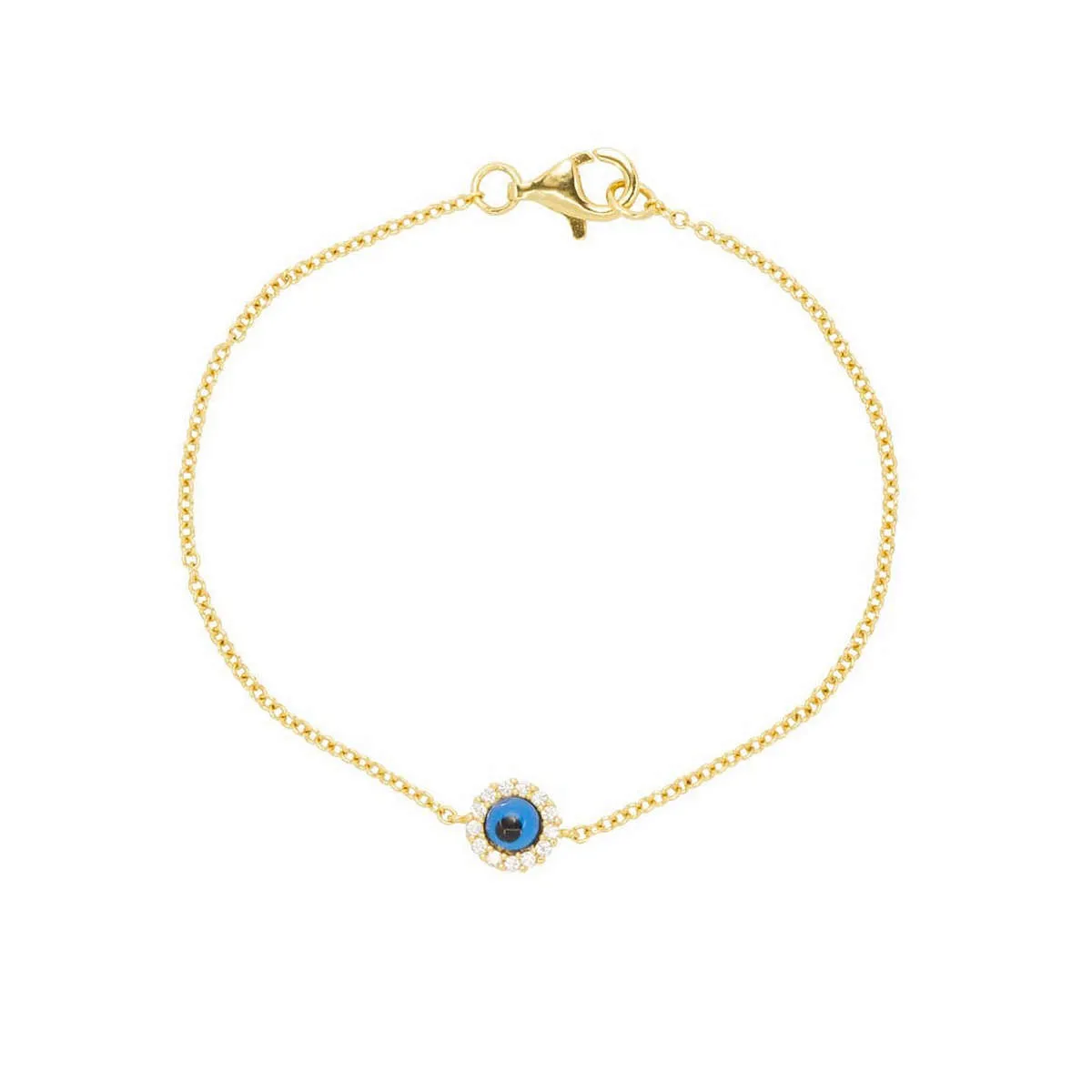 Tiny Evil Eye Bracelet sold by Ragen Jewels