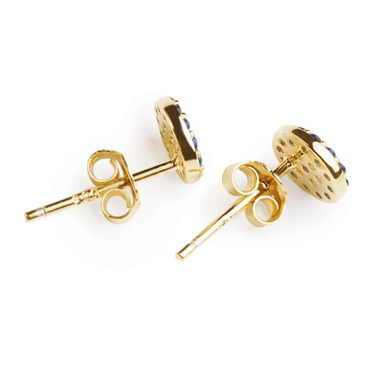 Mini Evil Eye Paired Studs sold by Ragen Jewels product image thumbnail 3