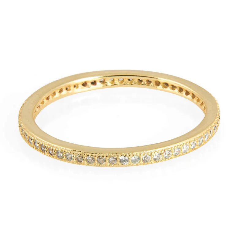 Clear Thin Band sold by Ragen Jewels