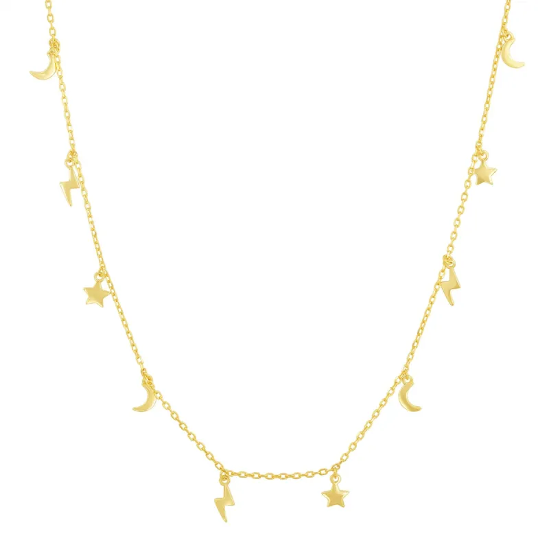 Celestial Golden Necklace sold by Ragen Jewels
