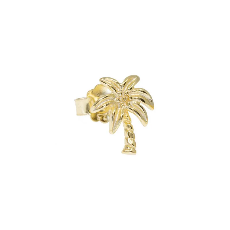 Palm Tree Mini Stud sold by Ragen Jewels