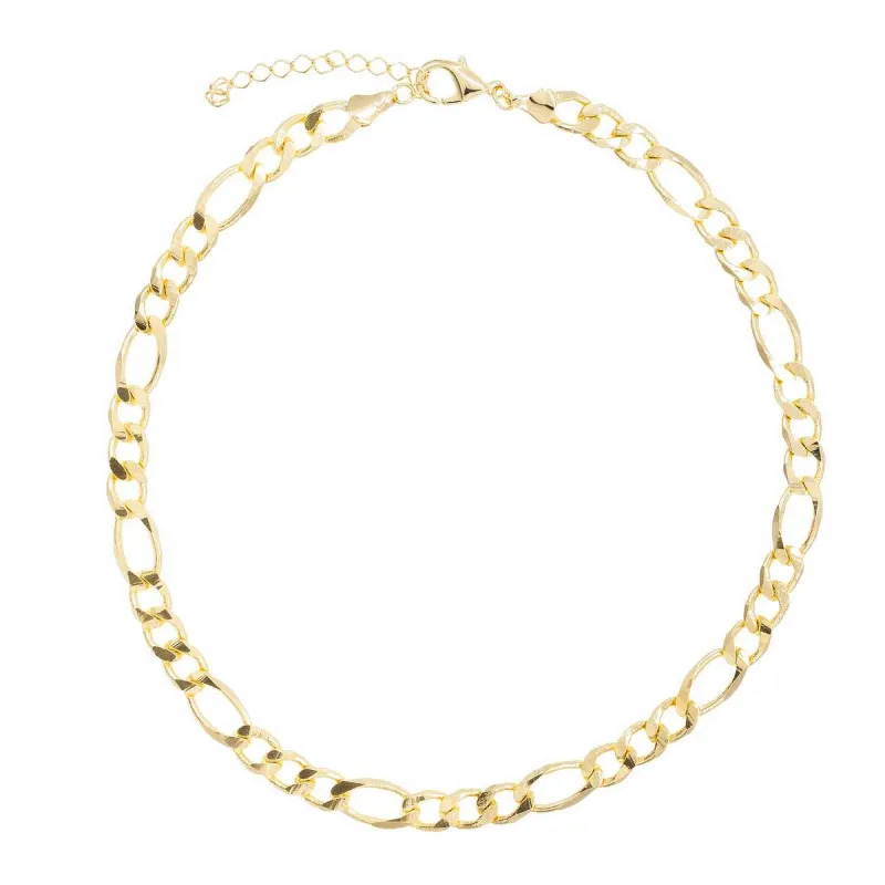 Italian Chain Choker in Media Bellezza sold by Ragen Jewels