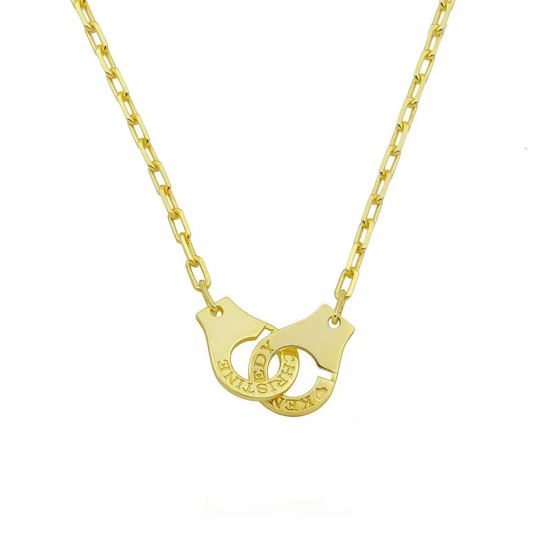 Partners In Crime Personalized Name Necklace sold by Ragen Jewels