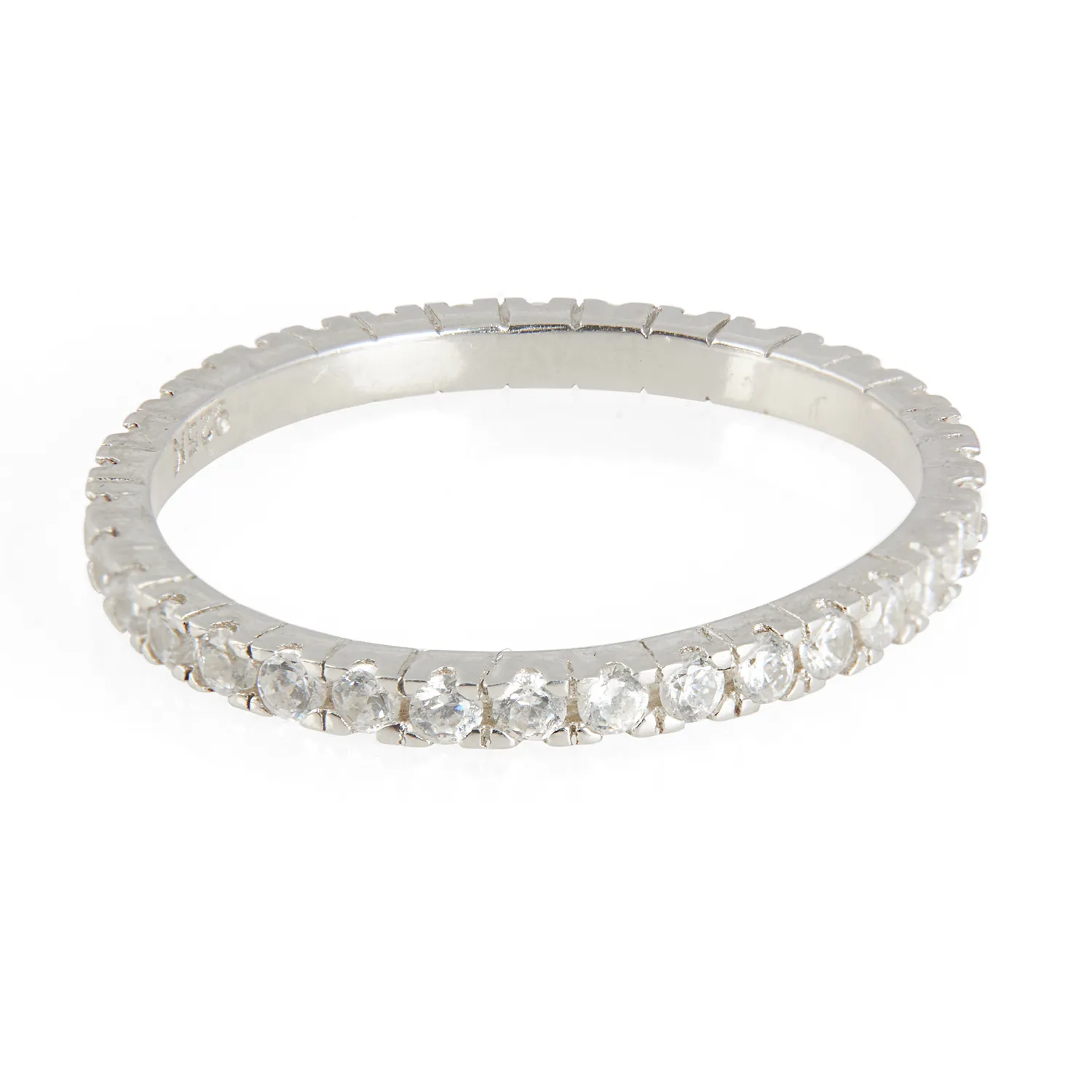 Clear Medium Band sold by Ragen Jewels product image thumbnail 4