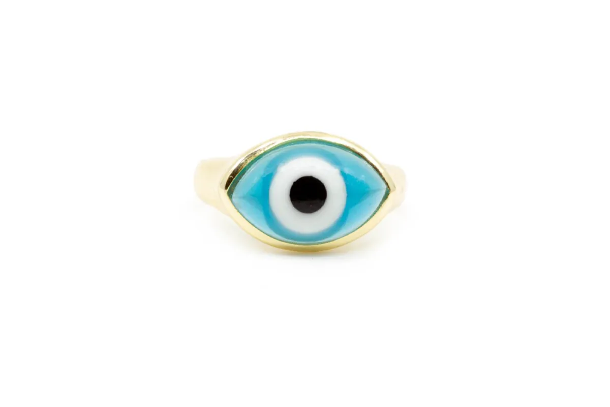 Translucent Evil Eye Ring sold by Ragen Jewels