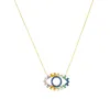 Kaleidoscope Evil Eye Necklace sold by Ragen Jewels