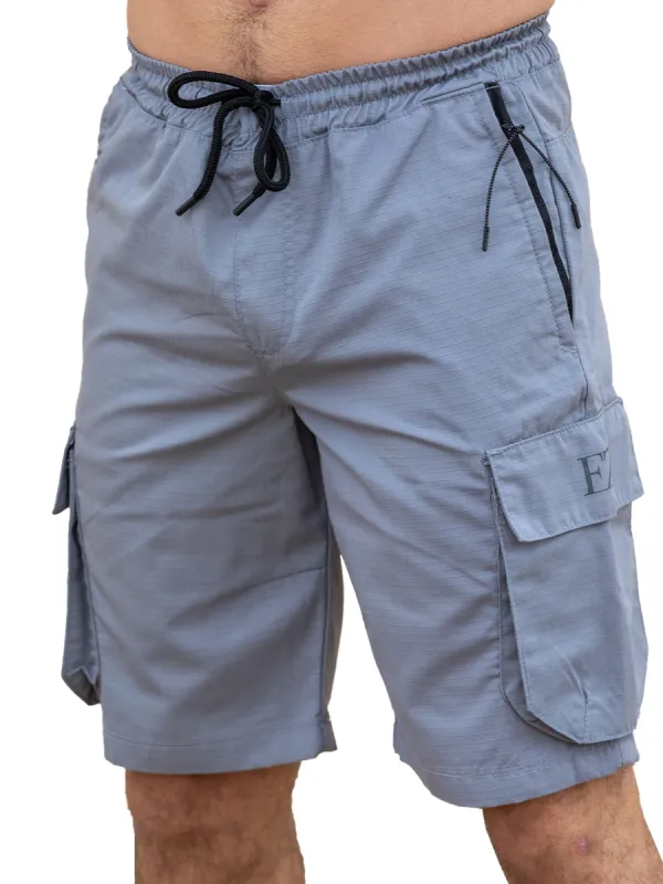 Enzo | Mens Tech Cargo Shorts sold by Raw Denim