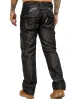 Mens Black Combat Denim Jeans | Enzo Designer Menswear sold by Raw Denim