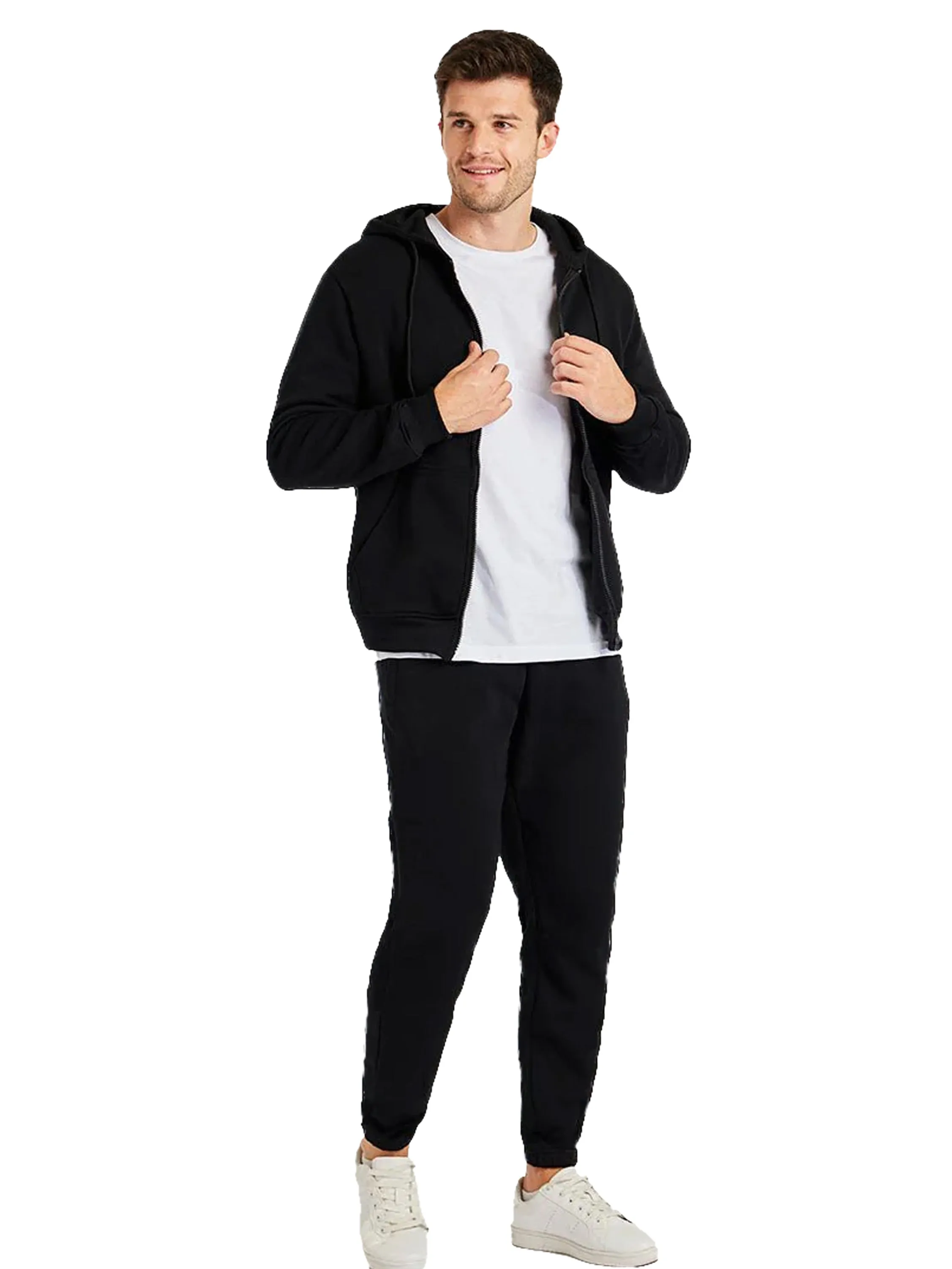 Kruze | Mens Zip Up Hoodie Tracksuit sold by Raw Denim