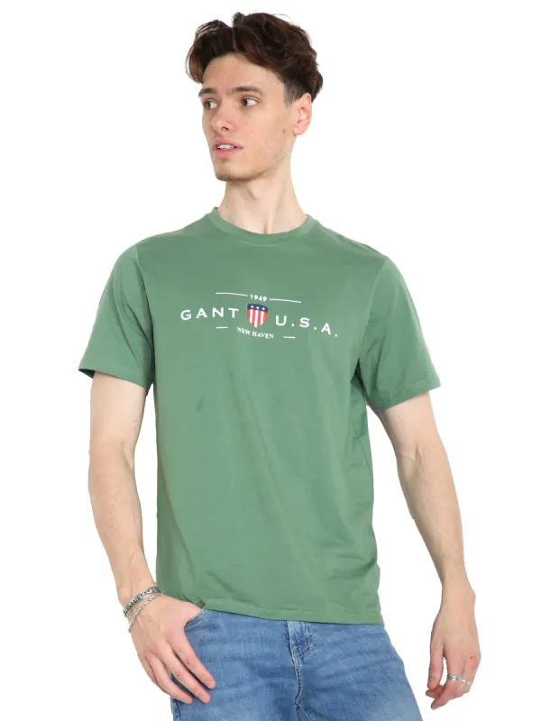 Gant USA | Mens Crew Neck T-Shirts sold by Raw Denim