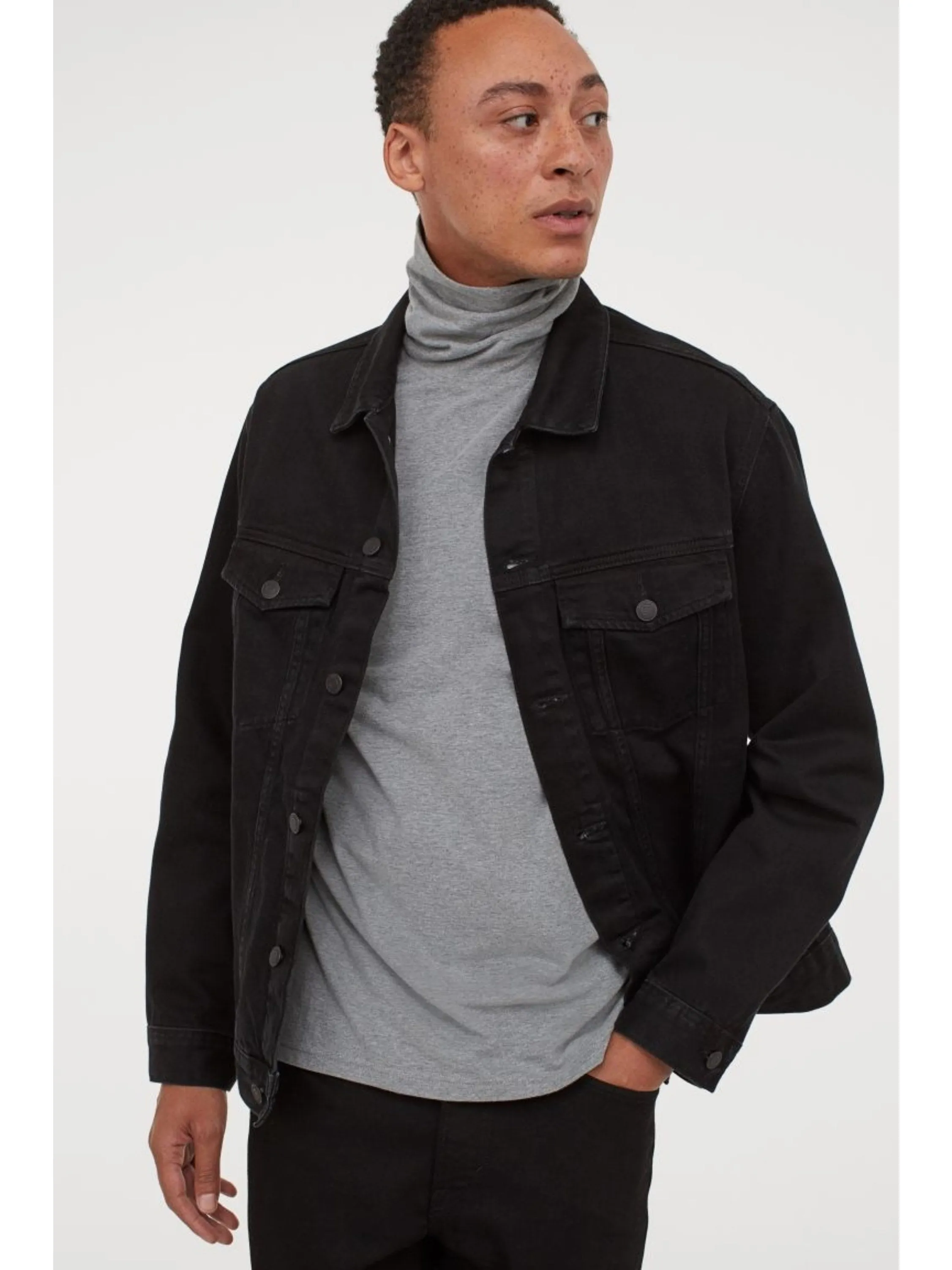 Mens Casual Cotton Button Up Denim Jacket sold by Raw Denim product image thumbnail 2