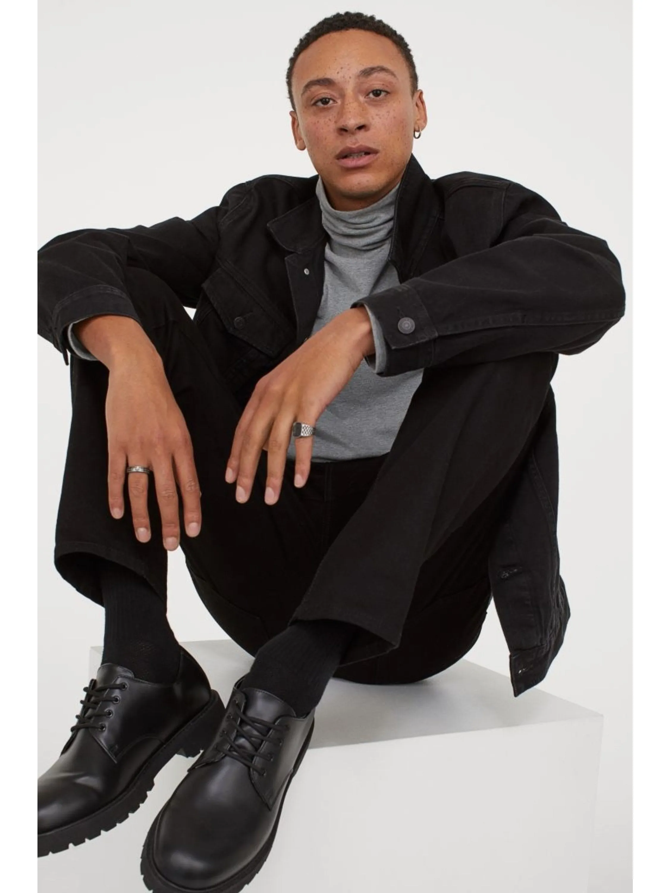 Mens Casual Cotton Button Up Denim Jacket sold by Raw Denim