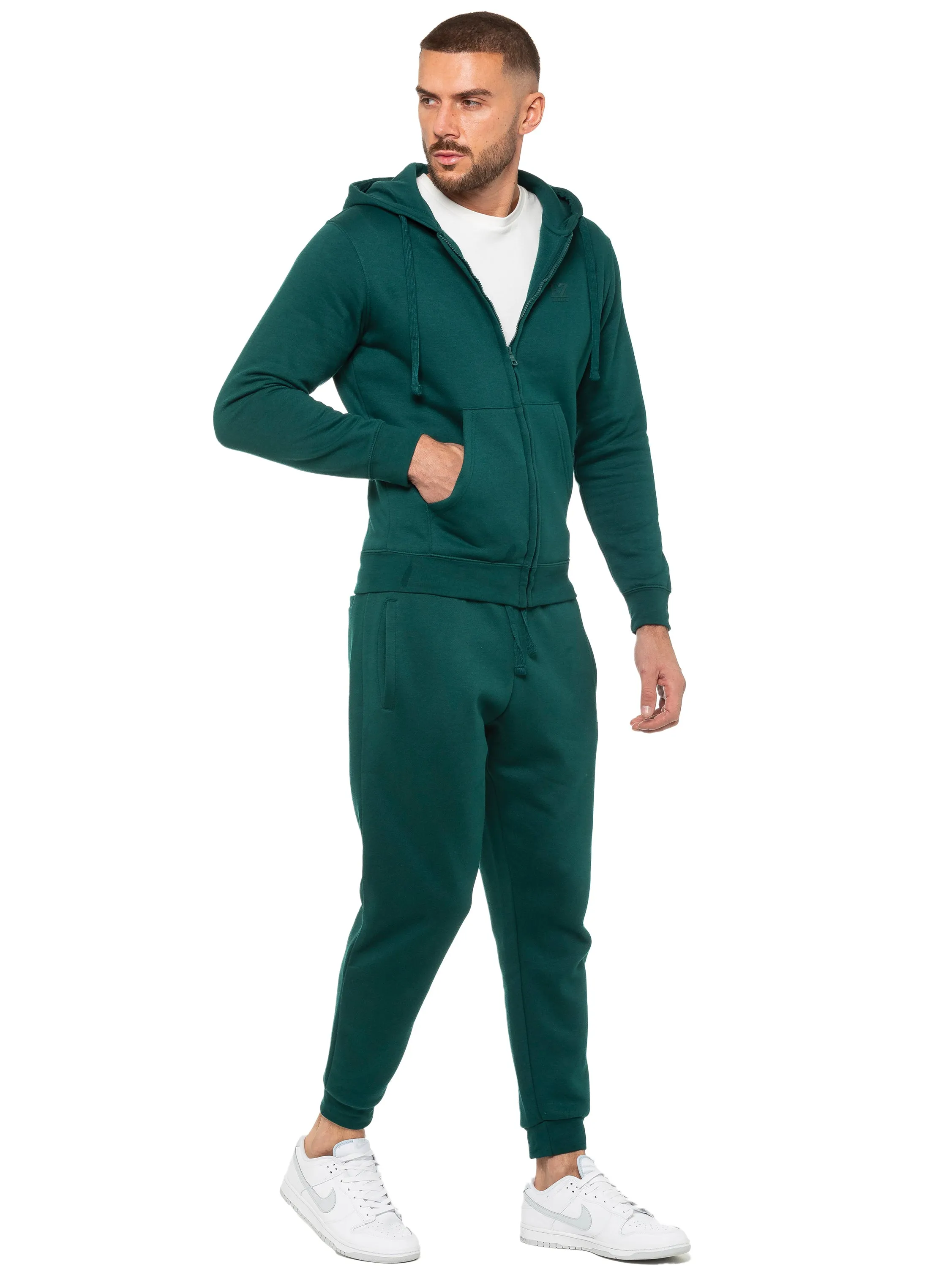 Enzo | Mens Zip Hoodie Tracksuit Set sold by Raw Denim product image thumbnail 3