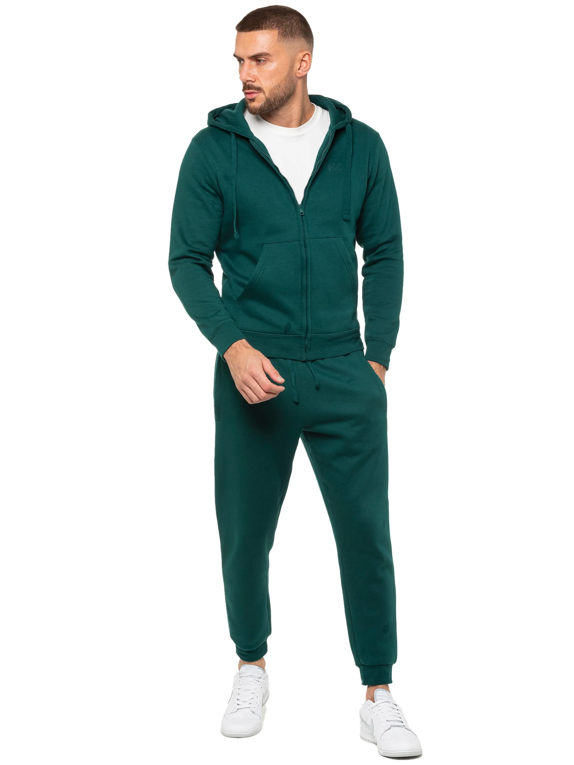 Enzo | Mens Zip Hoodie Tracksuit Set sold by Raw Denim product image thumbnail 4