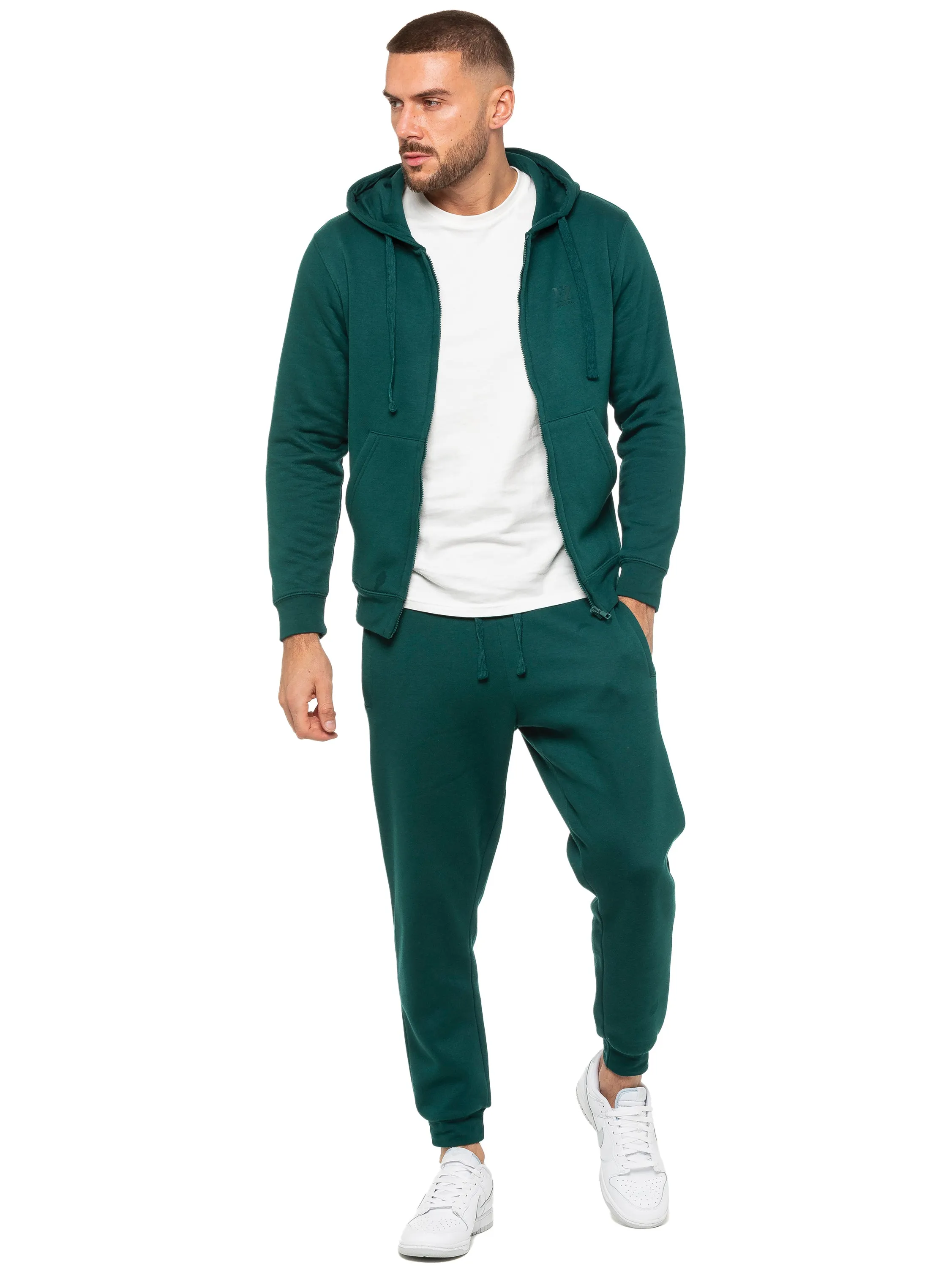 Enzo | Mens Zip Hoodie Tracksuit Set sold by Raw Denim