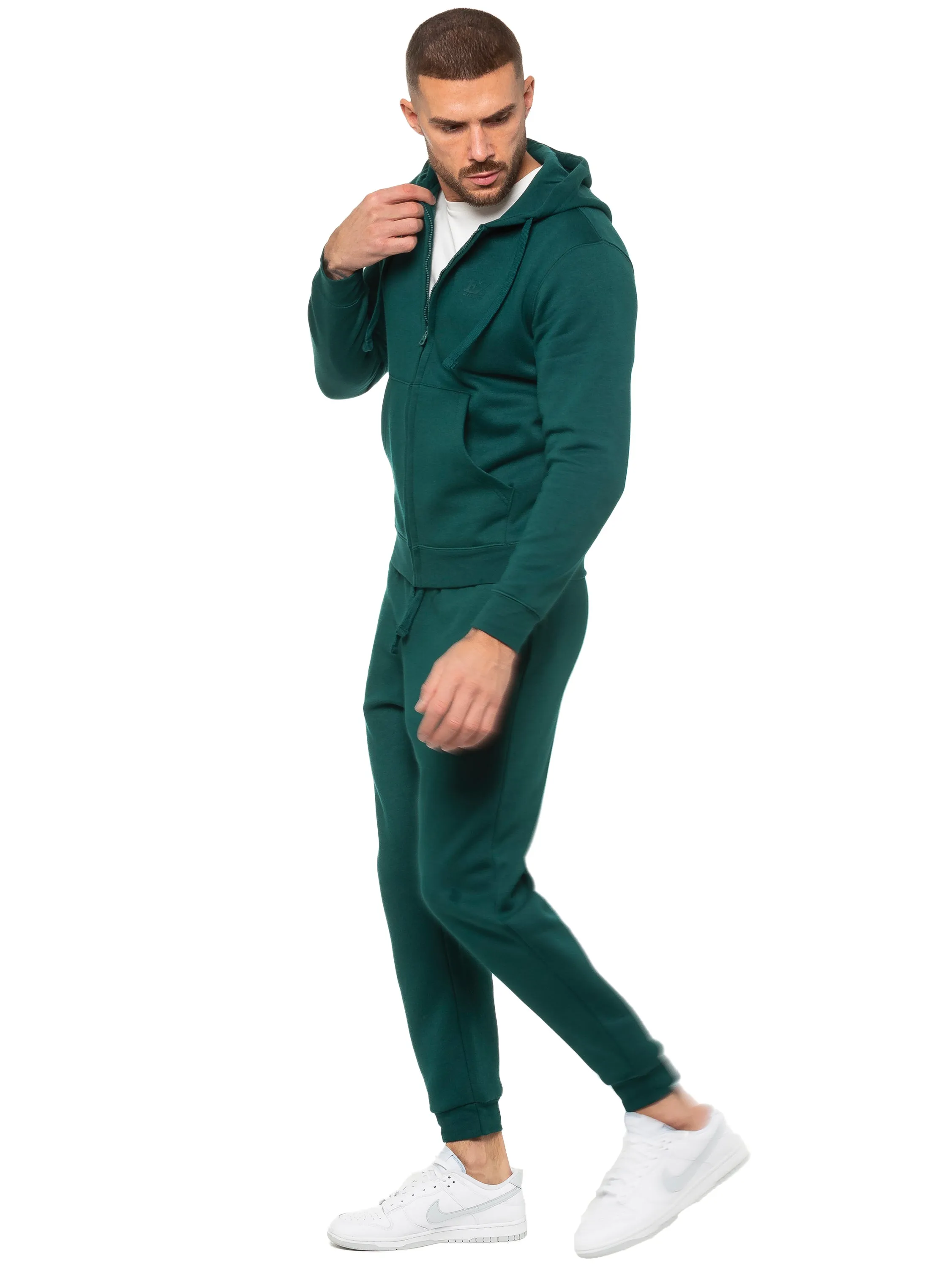 Enzo | Mens Zip Hoodie Tracksuit Set sold by Raw Denim product image thumbnail 2