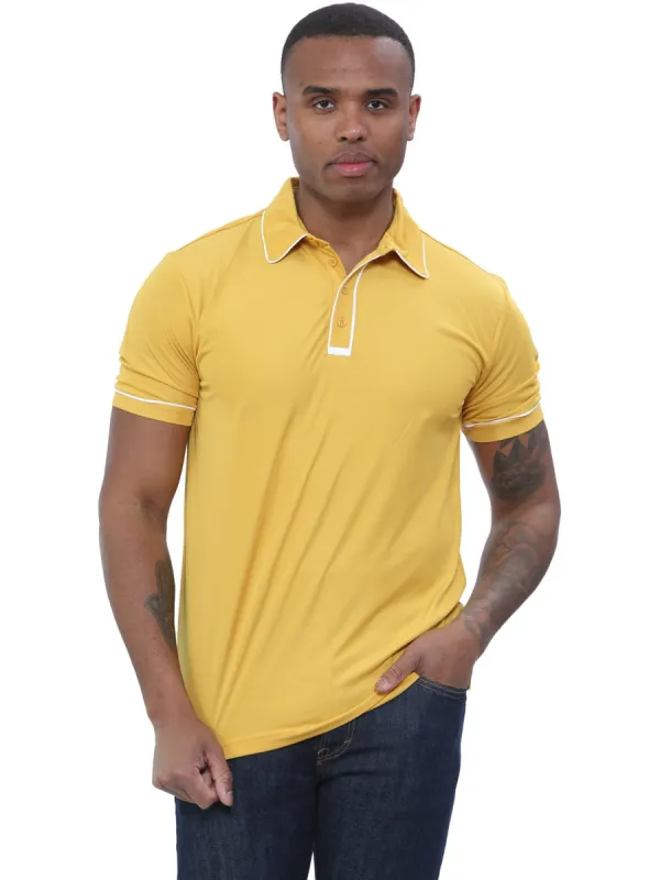 Kruze | Mens Short Sleeve Casual Polo Shirt sold by Raw Denim