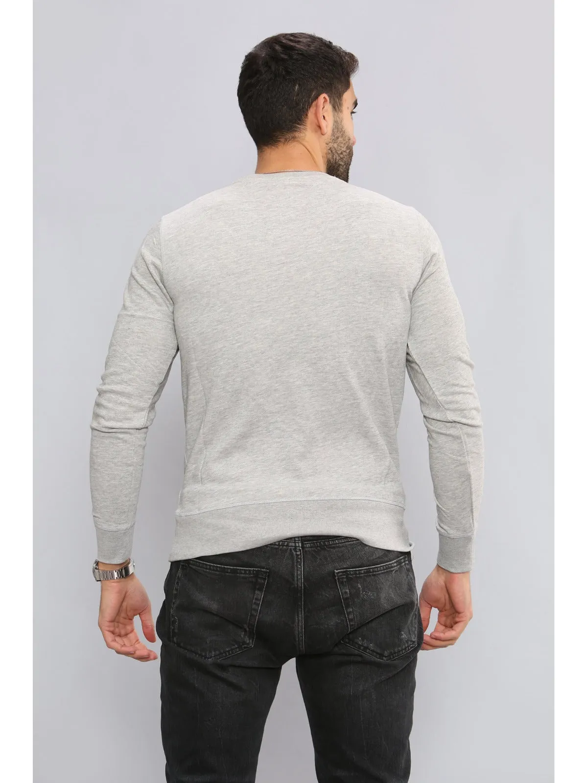 Gant Mens Long Sleeved Outlined Branded Sweatshirt sold by Raw Denim product image thumbnail 3