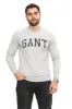 Gant Mens Long Sleeved Outlined Branded Sweatshirt sold by Raw Denim