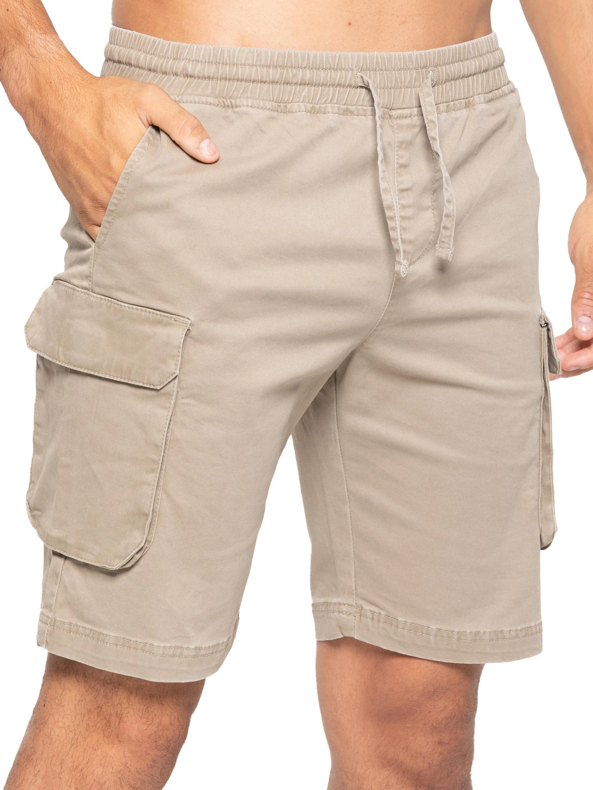 Enzo | Mens Cargo Summer Shorts sold by Raw Denim product image thumbnail 4