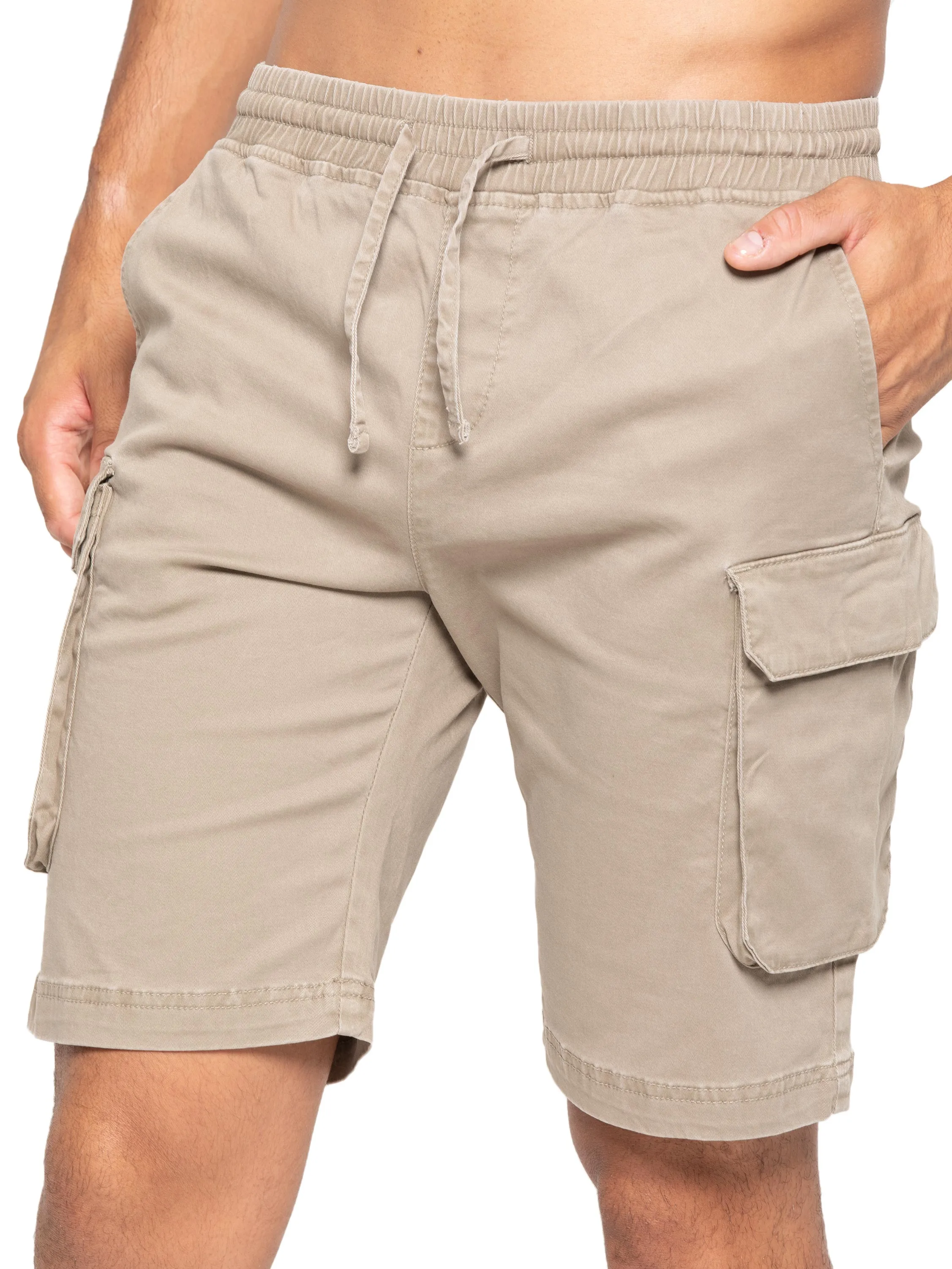 Enzo | Mens Cargo Summer Shorts sold by Raw Denim