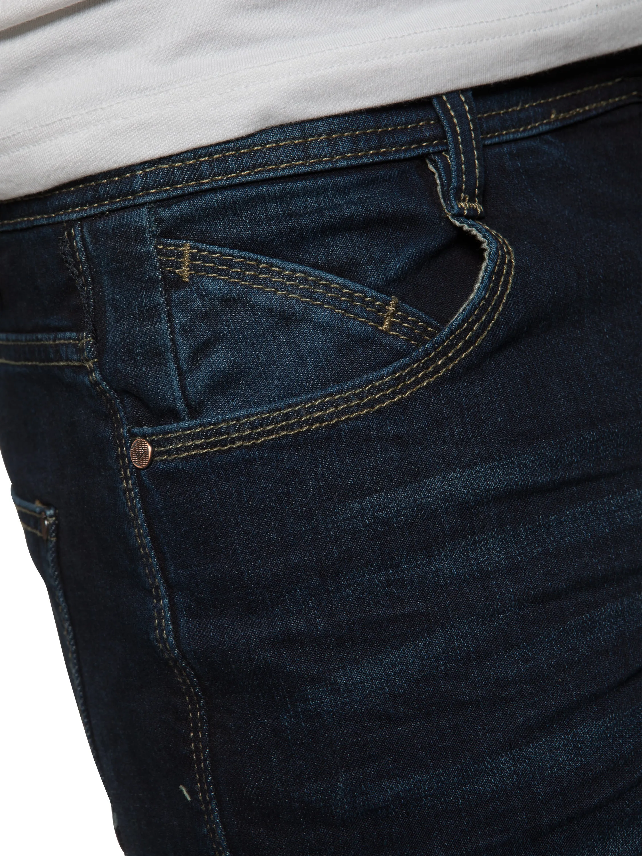 ETO | Mens Designer Tapered Fit Stretch Denim Jeans sold by Raw Denim product image thumbnail 2