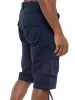 Enzo Mens Cargo Combat Shorts  | Enzo Designer Menswear sold by Raw Denim