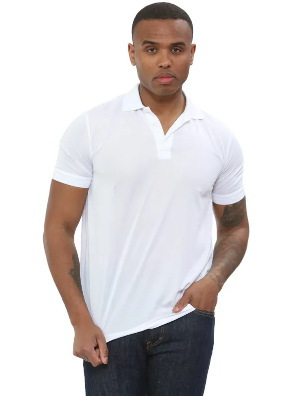 Kruze | Mens Short Sleeve Casual Polo Shirt sold by Raw Denim