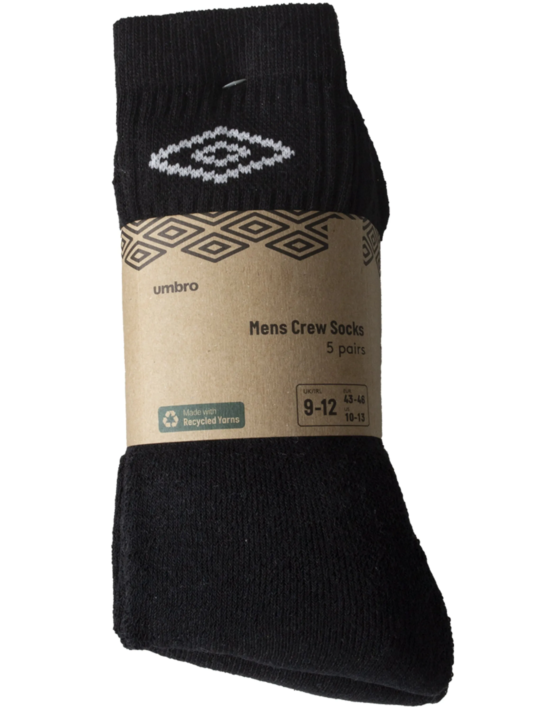 Mens Umbro Crew Socks | 5 Pairs sold by Raw Denim product image thumbnail 5