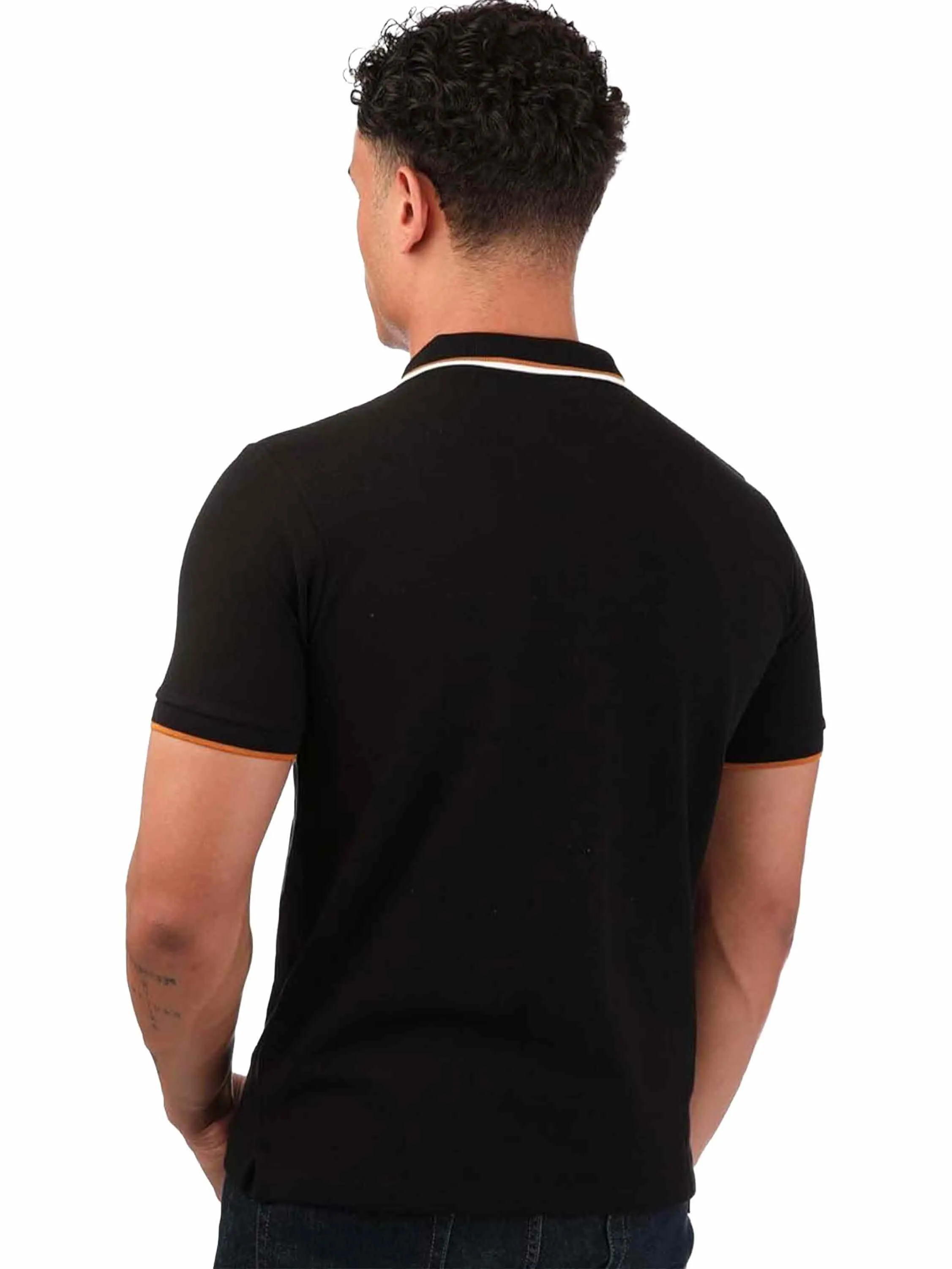 Ben Sherman | Mens Tipped Polo Shirt sold by Raw Denim product image thumbnail 2