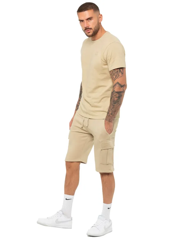 Enzo | Mens T-Shirt Tracksuit Set With Shorts sold by Raw Denim
