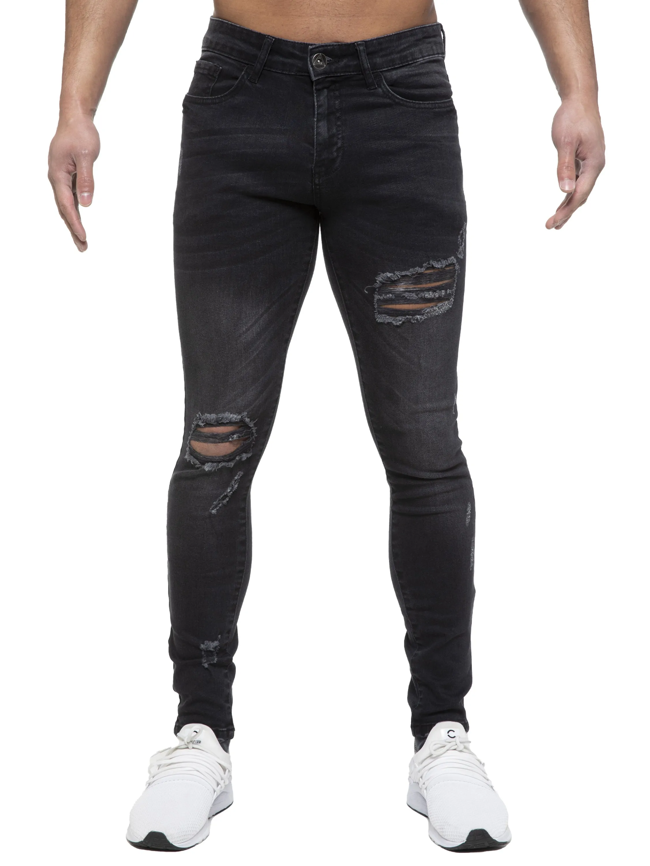 ETO | Mens Skinny Ripped Jeans sold by Raw Denim product image thumbnail 2