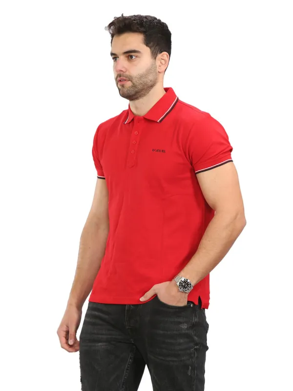 Diesel Mens Short Sleeve Polos | T-Randy Broken made by Raw Denim